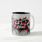 Vater Zweifarbige Tasse (VorderseiteRechts)