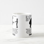 Vaterberater Lehrer Funny Mug Kaffeetasse (Mittel)