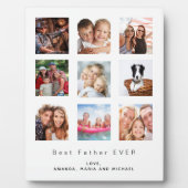 Vaterdi-Foto-Kollektion weiß Fotoplatte (Vorderseite)