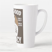Vatererbe Vintage Vater's Day  Milchtasse (Rechts)