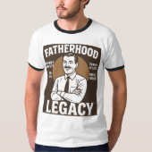 Vatererbe Vintage Vater's Day T-Shirt (Vorderseite)