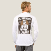 Vatererbe Vintage Vater's Day  Tri-Blend Shirt (Voller Rücken)