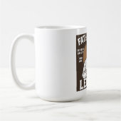 Vatererbe Vintage Vatertag Kaffeetasse (Links)