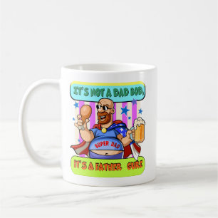 Vaterfigur — Super-Daddy-Edition Kaffeetasse