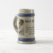 Vatergeschenk Bierglas (Vorderseite Links)