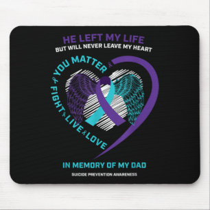 Vatergeschenk zum Gedenken an meinen Vater Suizidp Mousepad