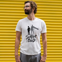 Vatergeschenke für Vater | Super Vater | Vatertag T-Shirt