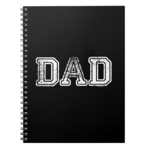 Vaterhemden für Papa _ Vintage Dad _ Idee Vatertag Notizblock