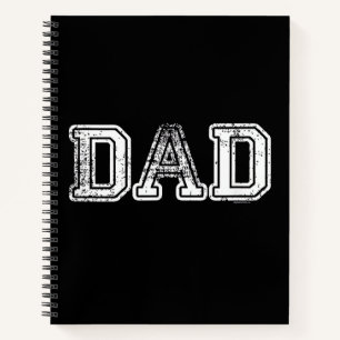 Vaterhemden für Papa _ Vintage Dad _ Idee Vatertag Notizblock