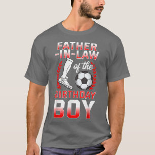 VaterImGesetz des Geburtstags Boy Soccer Player Bd T-Shirt