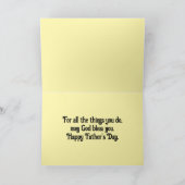 Vaterkarte und Kinderspielkarte Karte (Innenseite)