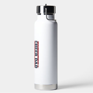 Vaterland-Jubel-Patroutisches-Amerikanische-Flagge Trinkflasche