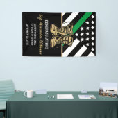 Vaterländische Armee unter der Flagge der Grünen L Banner (Messeveranstaltung)