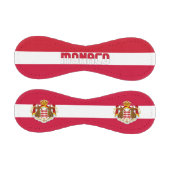 Vaterländische Flagge von Monaco Baseball (Paneele)