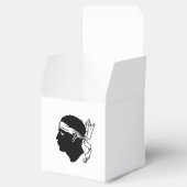 Vaterländische Gefälligkeitsbox mit Flagge auf Kor Geschenkschachtel (Geöffnet)