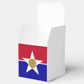 Vaterländische Gefälligkeitsbox mit Flagge von Dal Geschenkschachtel (Geöffnet)