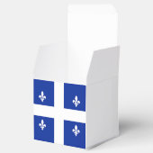Vaterländische Gefälligkeitsbox mit Flagge von Que Geschenkschachtel (Geöffnet)
