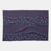 Vaterländische Rote Weiß & Blau Schweizer Kreuz pl Geschirrtuch (Horizontal)