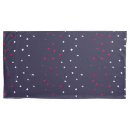 Vaterländische Rote Weiß & Blau Schweizer Kreuz pl Kissenbezug