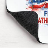 Vaterlandsliebiger Vatertag Mousepad (Ecke)