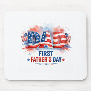 Vaterlandsliebiger Vatertag Mousepad
