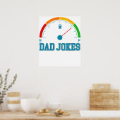 Väterlicher Witz Poster (Küche)