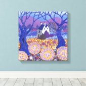 Vaterloser Stall 2012 Leinwanddruck (Insitu (Holzboden))