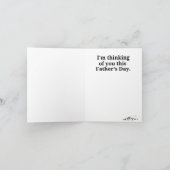 Vaterloser Vatertag - Vertikal Karte (Innenseite)