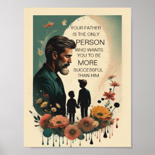 Vaterquote, Print, Value Poster Paper (Matte)
