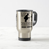 Vaterratgeber Windsurfer Funny Mug Reisebecher (VorderseiteRechts)