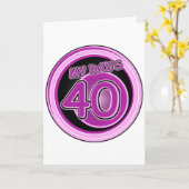 Vaters 40. karte (Gelbe Blume)