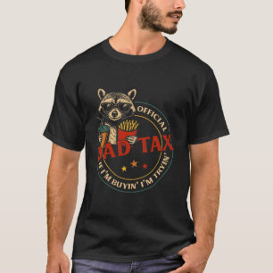 Vaters Anteil Wenn Kauf Versuch Waschbär Vatertag T-Shirt