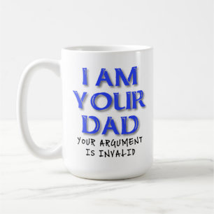 Vaters Argument ist ungültig Lustiger Becher Kaffeetasse