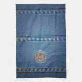 Vaters authentische GRILLEN im Hinterhof - alles m Geschirrtuch (Vertikal)