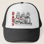 Vaters Bar und Grill Trucker Hat Truckerkappe (Vorderseite)