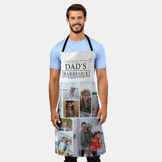 Vaters Barbeque | GRILLEN des Vaters Schürze (Getragen)