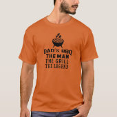 Vaters BBQ T-Shirt (Vorderseite)