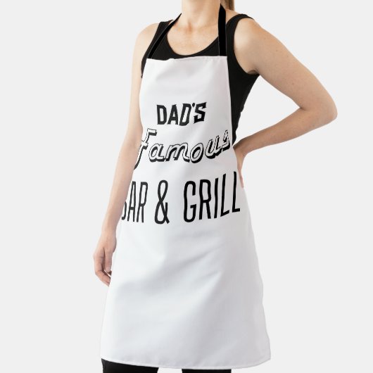Vaters berühmte Bar & Grill Funny Grillen Schürze (InSitu)