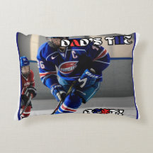 Vaters bestes Hockey-Accessoires-Kissen