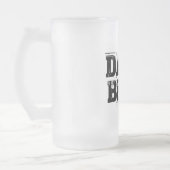 Vaters Bier-Tasse Mattglas Bierglas (Links)