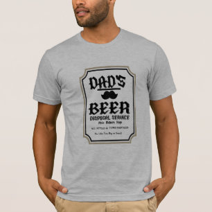 Vaters Bierentsorgung, Männer Weiße Lustige T-Shirt