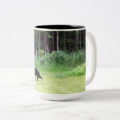 Vaters Black Bear Zweifarbige Tasse (VorderseiteRechts)