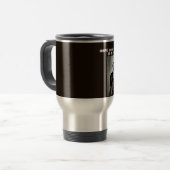 VATER'S DAY GAS MASK REISE COFFEE MUG REISEBECHER (Vorderseite Links)