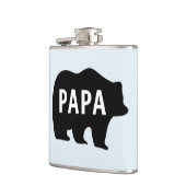 VATER'S DAY GRIZZLY BEAR Flask Flachmann (Links)