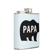 VATER'S DAY GRIZZLY BEAR Flask Flachmann (Rechts)
