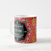 VATER'S DAY - PERSONALISIERTES MUG - 1. PREIS - RO KAFFEETASSE (Vorderseite Links)