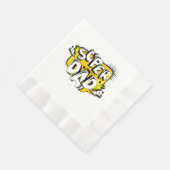 VATER'S DAY TSHIRT SERVIETTE (Ecke)