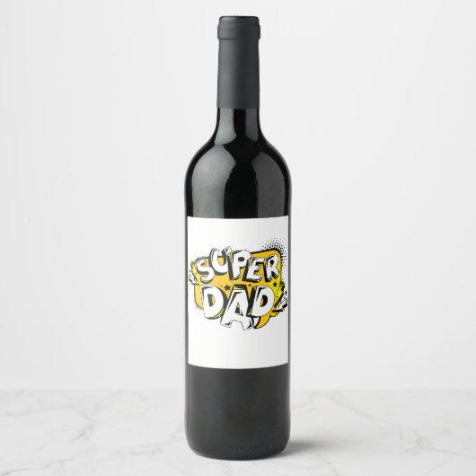 VATER'S DAY TSHIRT WEINETIKETT (Vorderseite)