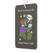 Vaters Day Tyranosaurus Rex Niedlich personalisier Autolufterfrischer (Links)