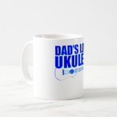VATER'S DAY UKULELE KAFFEETASSE (Vorderseite Links)